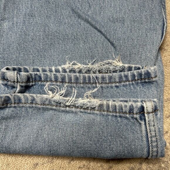 Levis 505 Relaxed Fit Jeans Mens 40X32 Blue Straight Denim Medium Wash - Picture 10 of 12